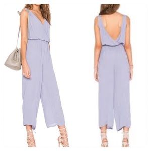 New! Privacy Please Lilac Purple Gansel Jumpsuit